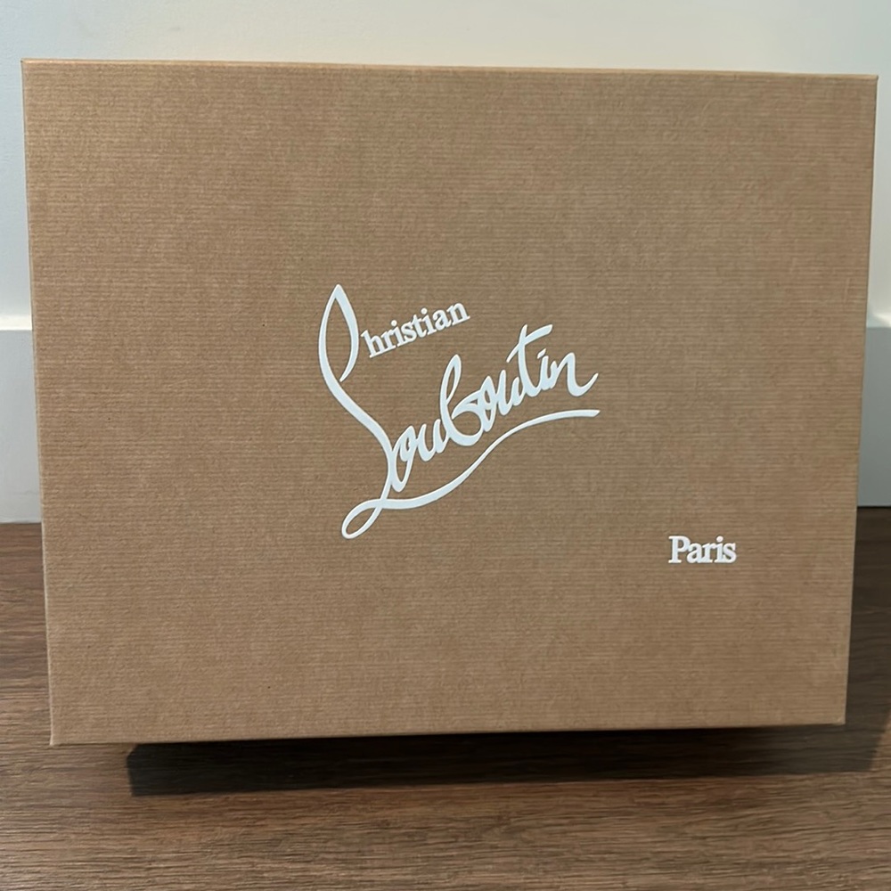 Christian Louboutin empty shoe box